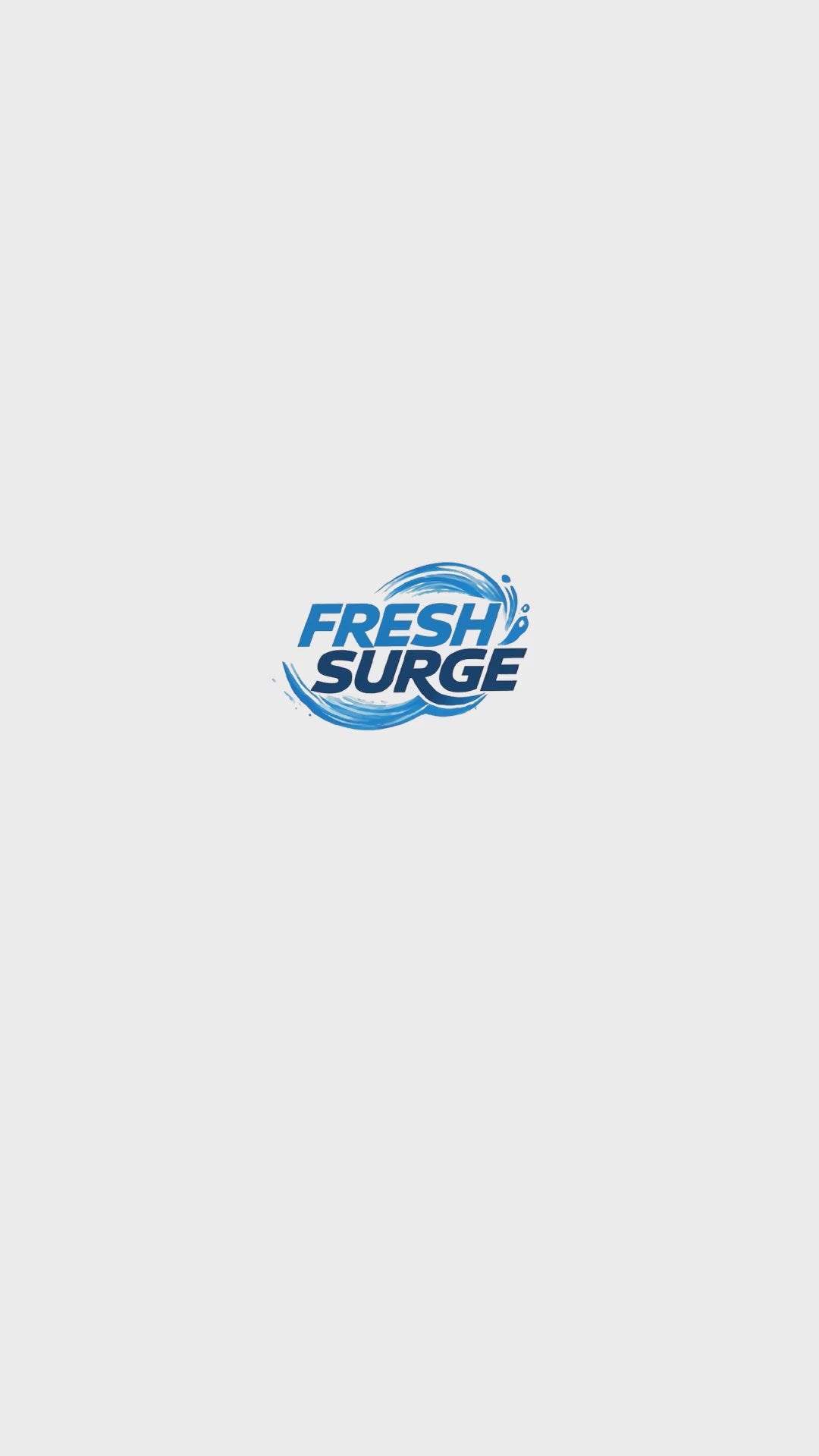 the video is showcasing how to use the fresh surge washing machine tablet
